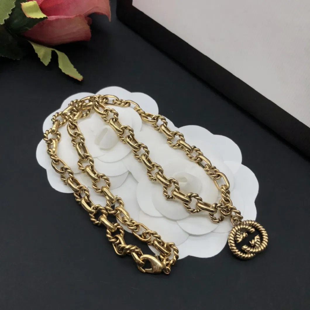 New Designs 18K Gold Plated Allah Necklaces Link Chain Necklace